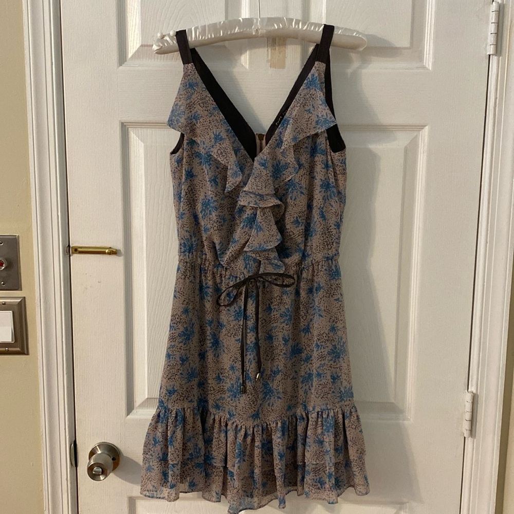 Pure Sugar Sleeveless Ruffled Mini Dress Sz S